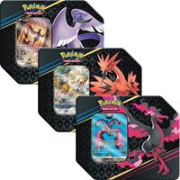 Crown Zenith Galarian Tin Set — 3 Designs sealed Pokémon TCG product
