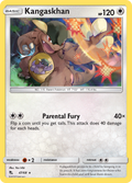 Kangaskhan 47/68 Hidden Fates English Pokémon card