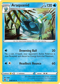 Araquanid 48/195 Silver Tempest English card