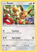 Eevee 48/68 Hidden Fates English Pokémon card