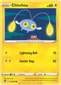 Chinchou 51/195 Silver Tempest English card