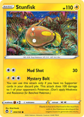 Stunfisk 55/195 Silver Tempest English card