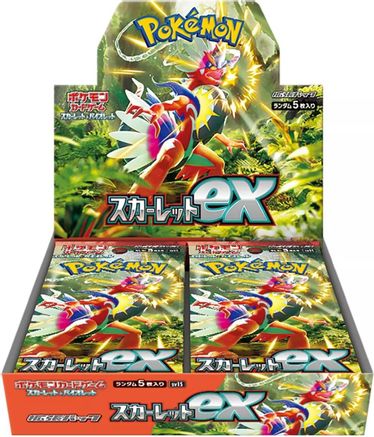 Pokémon TCG Japanese Scarlet ex booster box (sv1S)