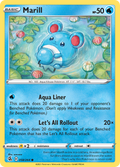 Marill 58/264 Fusion Strike English Pokémon card