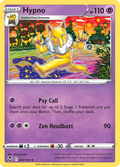 Hypno 61/195 Silver Tempest English Pokémon card