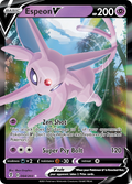 Espeon V 64/203 Evolving Skies English Pokemon card