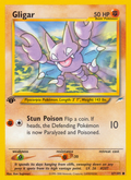 Gligar 67/105 Neo Destiny English Pokemon card