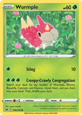 Wurmple 6/196 Lost Origin English card