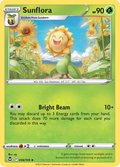 Sunflora 6/195 Silver Tempest English card
