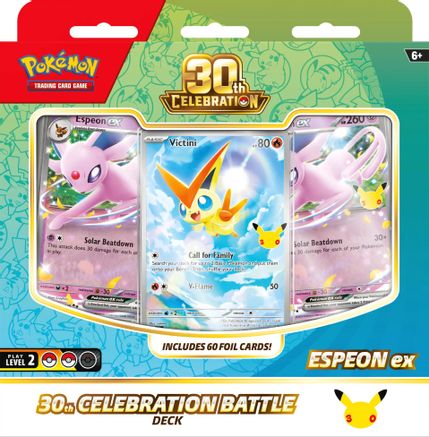 Pokémon TCG: 30th Celebration Battle Deck – Espeon ex