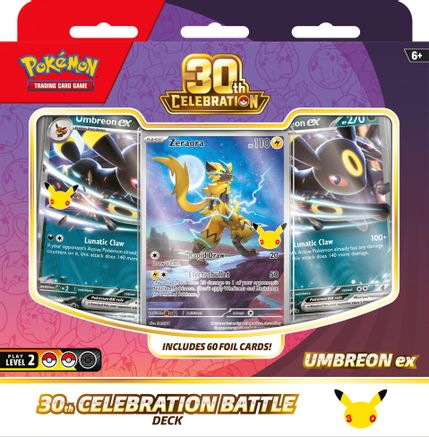Pokémon TCG: 30th Celebration Battle Deck – Umbreon ex