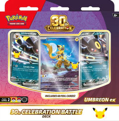 Pokémon TCG: 30th Celebration Battle Deck – Umbreon ex