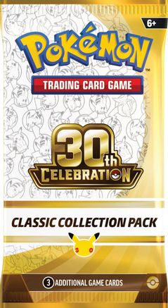 Pokémon TCG: 30th Celebration Classic Collection Booster Pack – Default Title