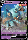 Golurk V 70/203 Evolving Skies English Pokemon card