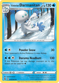 Galarian Darmanitan 72/264 Fusion Strike English Pokémon card