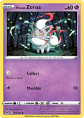Hisuian Zorua 75/196 Lost Origin English Pokémon card