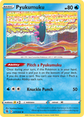 Pyukumuku 77/264 Fusion Strike English Pokémon card