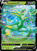 Serperior V 7/195 Silver Tempest English card