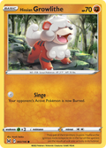 Hisuian Growlithe 83/196 Lost Origin English card