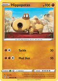 Hippopotas 84/203 Evolving Skies English Pokemon card