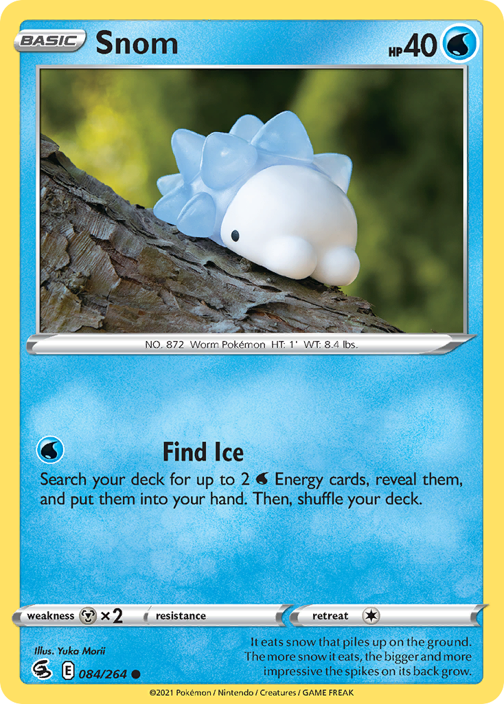Snom 84/264 Fusion Strike English Pokémon card