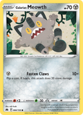 Galarian Meowth 84/159 Crown Zenith English card