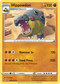 Hippowdon 85/203 Evolving Skies English Pokemon card