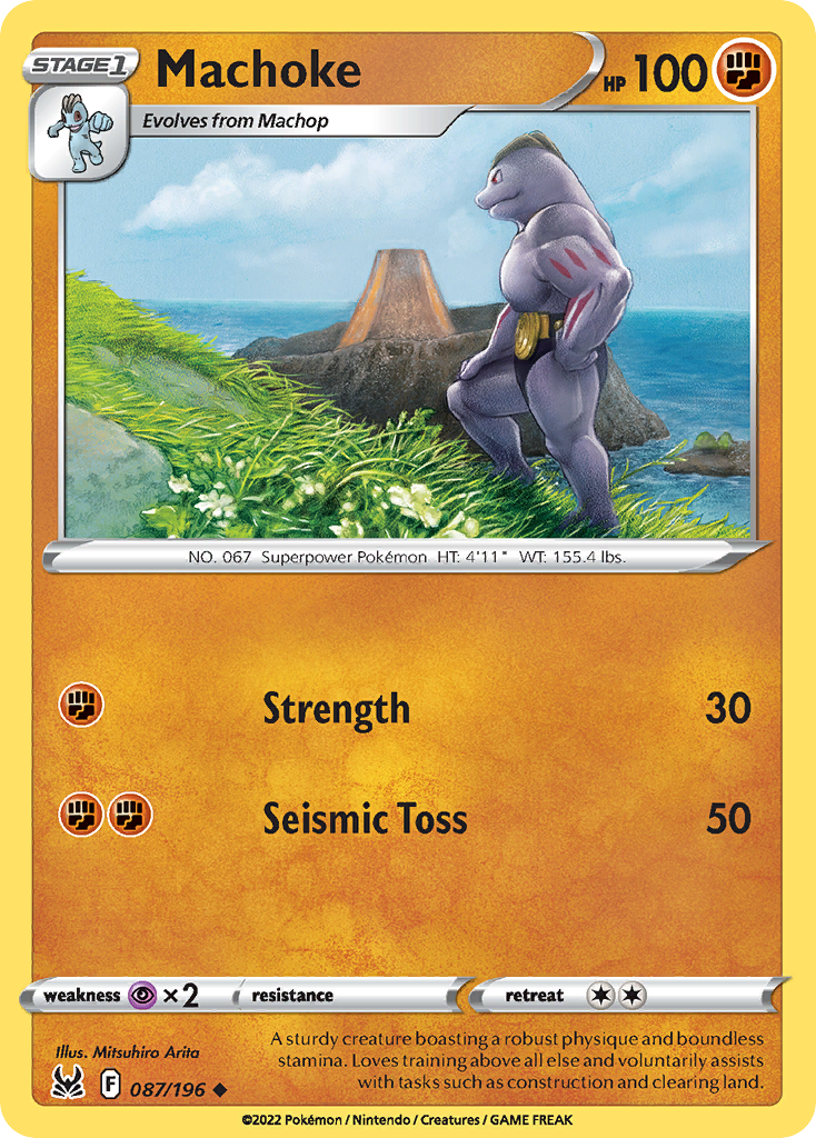 Machoke 87/196 Lost Origin English card