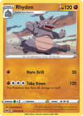 Rhydon 90/196 Lost Origin English Pokémon card