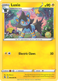 Luxio 92/264 Fusion Strike English Pokémon card