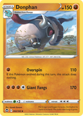 Donphan 92/195 Silver Tempest English card