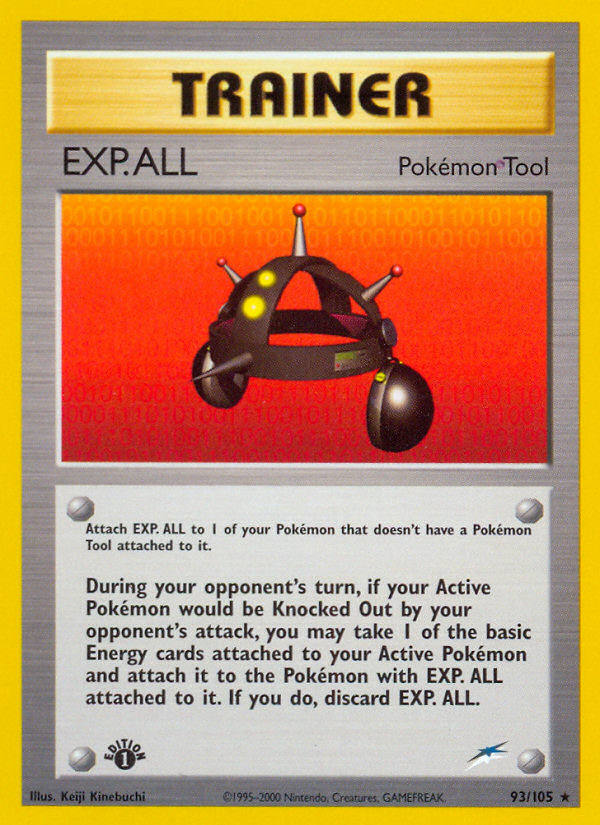 EXP.ALL 93/105 Neo Destiny English Pokemon card