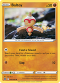 Baltoy 93/195 Silver Tempest English Pokémon card