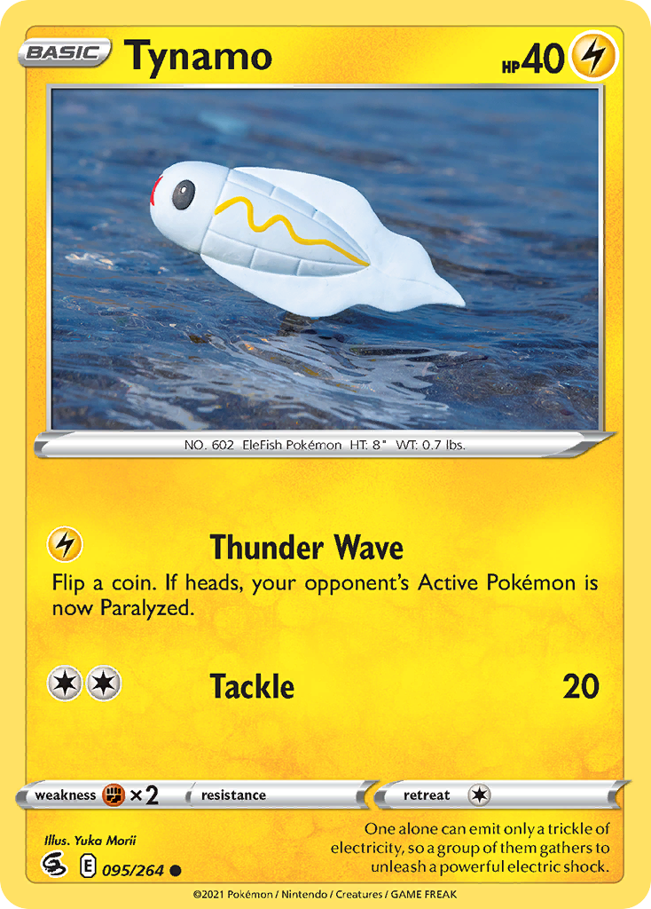 Tynamo 95/264 Fusion Strike English Pokémon card