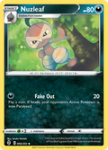 Nuzleaf 96/203 Evolving Skies English Pokemon card