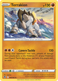 Terrakion 97/195 Silver Tempest English card