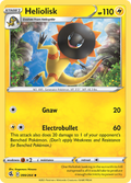 Heliolisk 99/264 Fusion Strike English Pokémon card