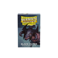 Dragon Shield Matte Outer Sleeves – 100 Count – Black