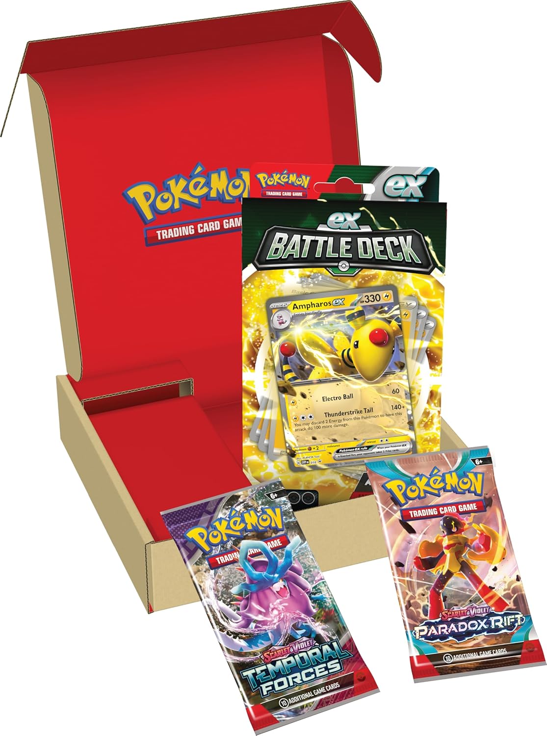 ex Battle Deck & 2 Booster Bundles — Ampharos ex Battle Deck &2 Booster Bundle English Pokémon TCG product