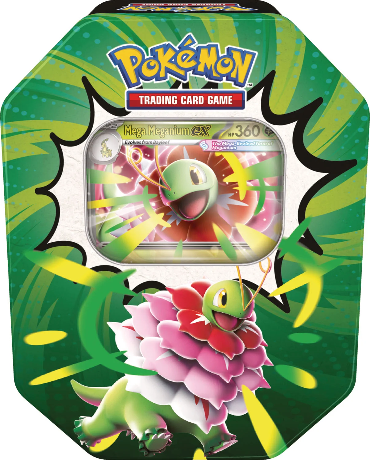 Ascended Heroes Tins — Mega Meganium ex Tin English Pokémon TCG product