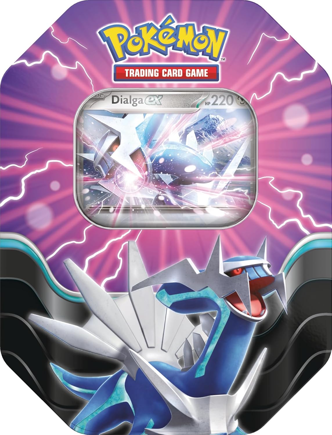Azure Legends Tins — Small Dialga Tin — Pokémon TCG [EN] — FrostPeak Collectibles
