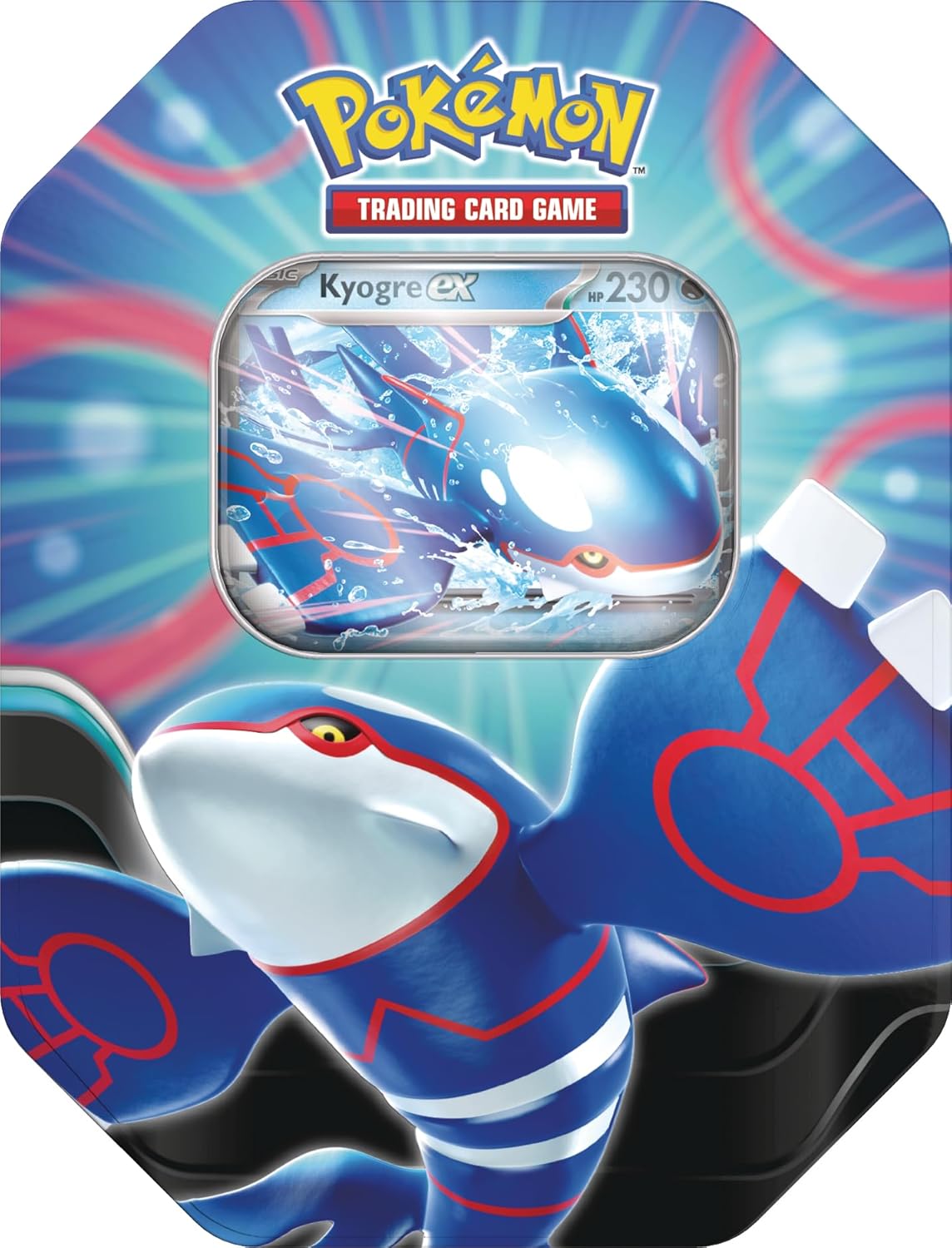 Azure Legends Tins — Small Kyogre Tin English Pokémon TCG product