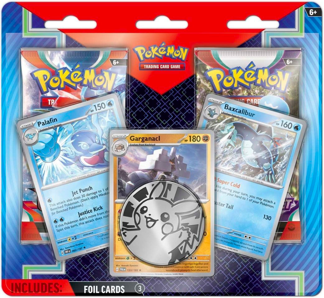 Enhanced 2-Pack Blister: Palafin, Baxcalibur & Garganacl — 2-Pack Blister English Pokémon TCG product