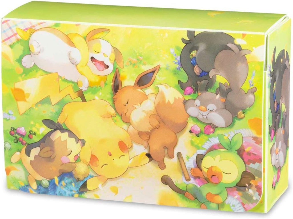 April 2024 Pokémon Center accessories — Berry Sleepy Double DeckBox English Pokémon TCG product