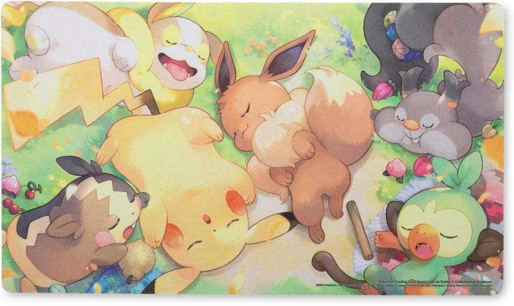 April 2024 Pokémon Center accessories — Berry Sleepy Playmat — Pokémon TCG [EN] — FrostPeak Collectibles