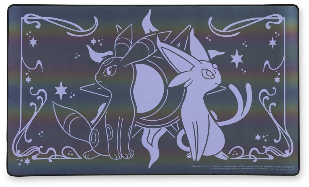 Celestial Espeon & Umbreon accessories — Playmat English Pokémon TCG product