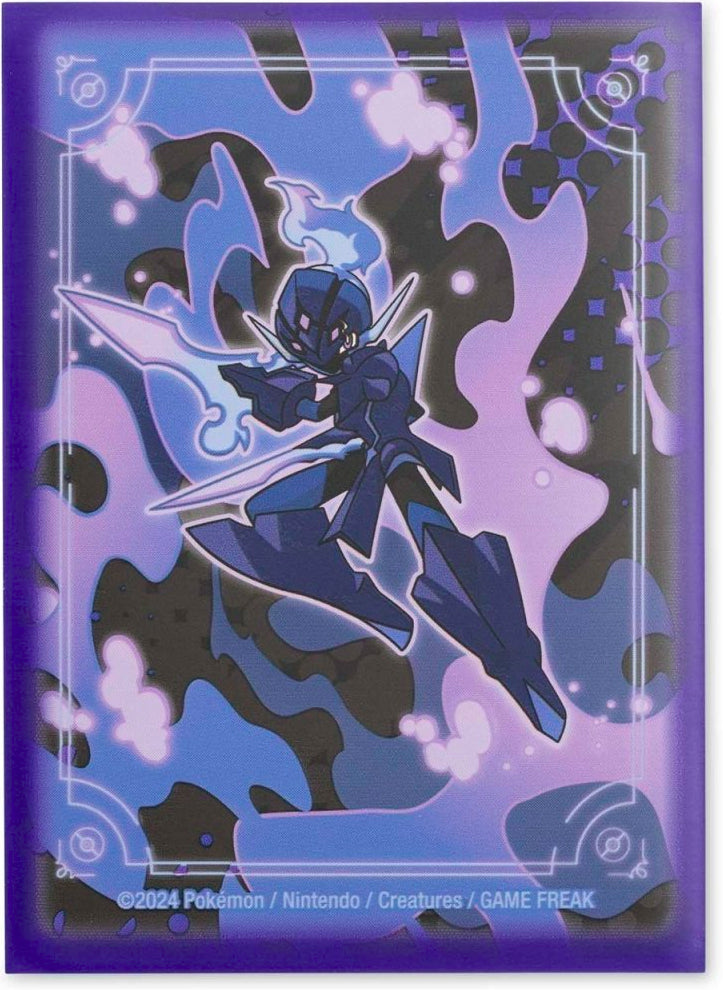 April 2024 Pokémon Center accessories — Ceruledge Burning Spirit Sleeves — Pokémon TCG [EN] — FrostPeak Collectibles