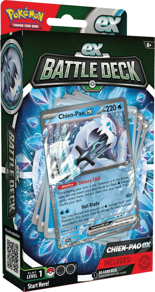 Chien-Pao & Tinkaton ex Battle Decks — Chien-Pao ex Battle Deck English Pokémon TCG product