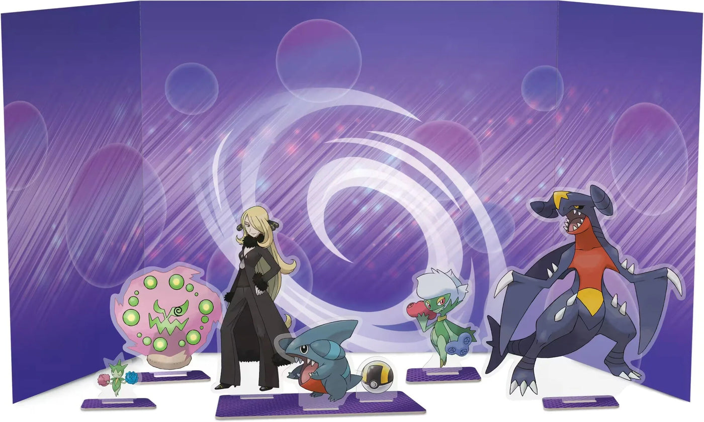 Cynthia's Garchomp ex Premium Collection — Cynthia's Garchomp ex PremiumCollection standee set English Pokémon TCG product