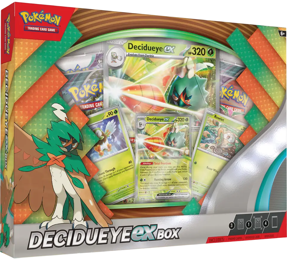 Decidueye ex Box English Pokémon TCG product